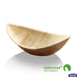 Mini Assiette en Feuille de Palmier - SDG - Lot de 600