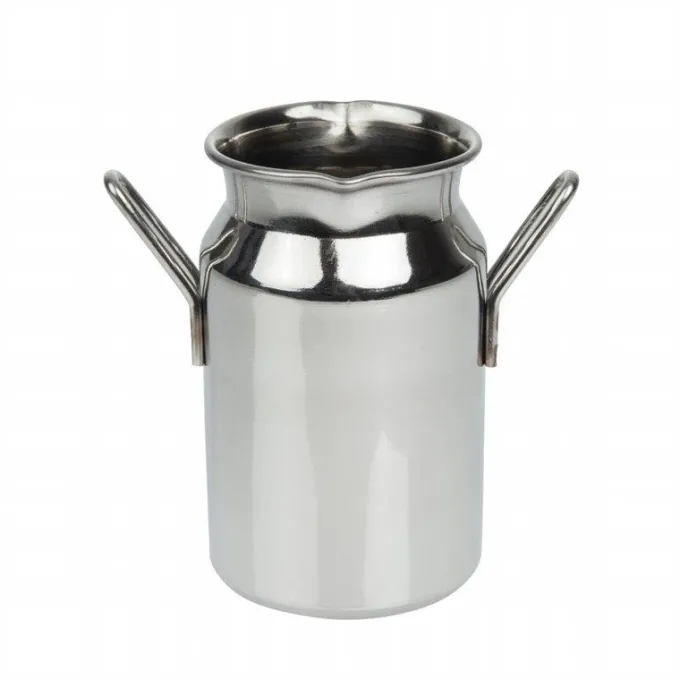 Mini Bidon de Lait Inox - 12 cl - Olympia