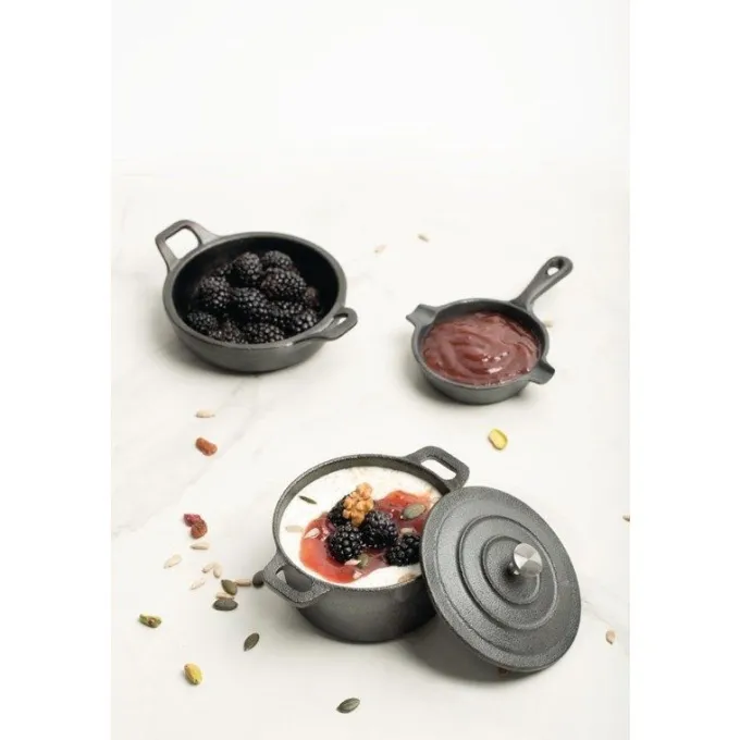 MINI COCOTTE - FONTE NOIRE - Ø100 mm - COMAS