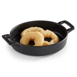 Mini Cocotte Ovale Mélamine Noire 18 x 13 cm - Pujadas