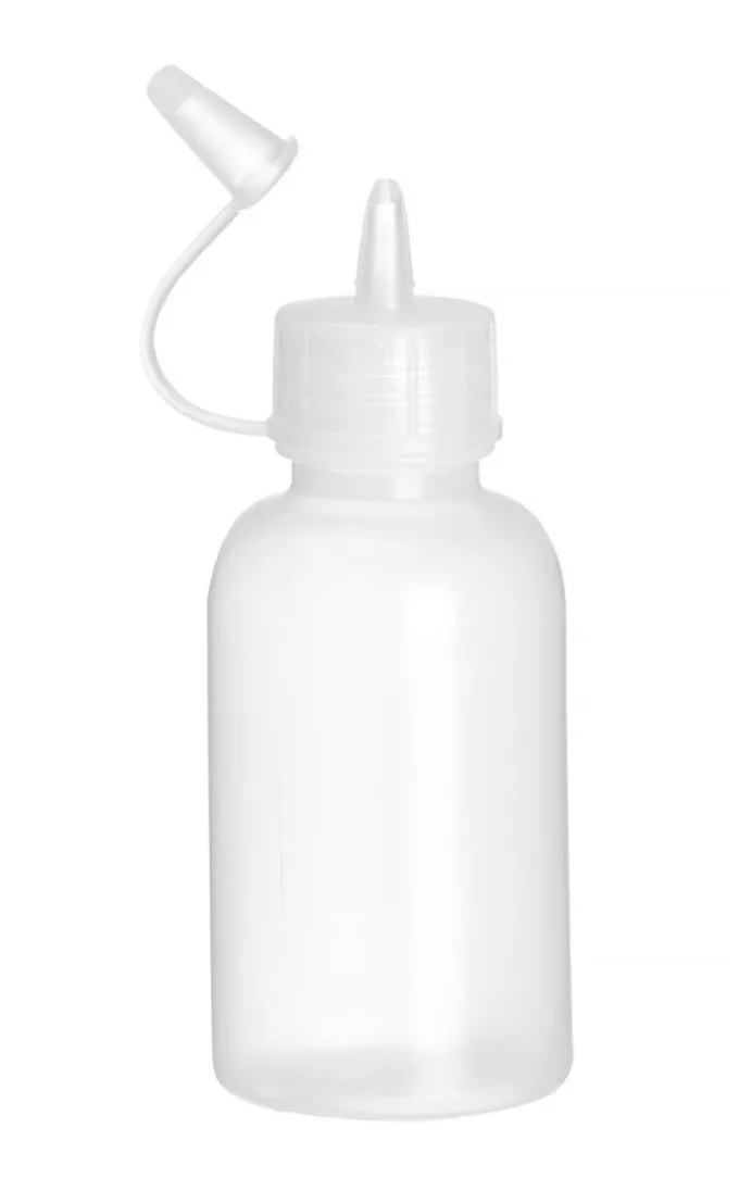 Mini flacon distributeur - set de 4 pièces 0,05L Transparent 35x(H)100 mm - Hendi