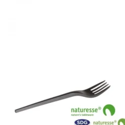 Mini Fourchette Noire CPLA 9,8 cm - SDG Lot de 1000