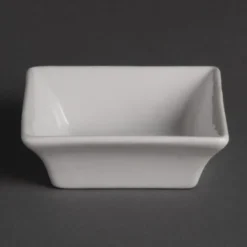 Mini-Plats Carrés 75mm Lot de 12 Olympia
