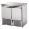 Mini Table Réfrigérée Inox GN 1/1 Gamme 700 2 Portes - Sofraca