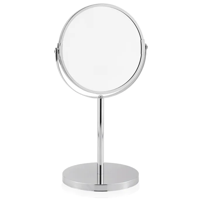 Miroir de maquillage en Chrome L 345 mm H 345 mm Ø 170 mm - Was Germany