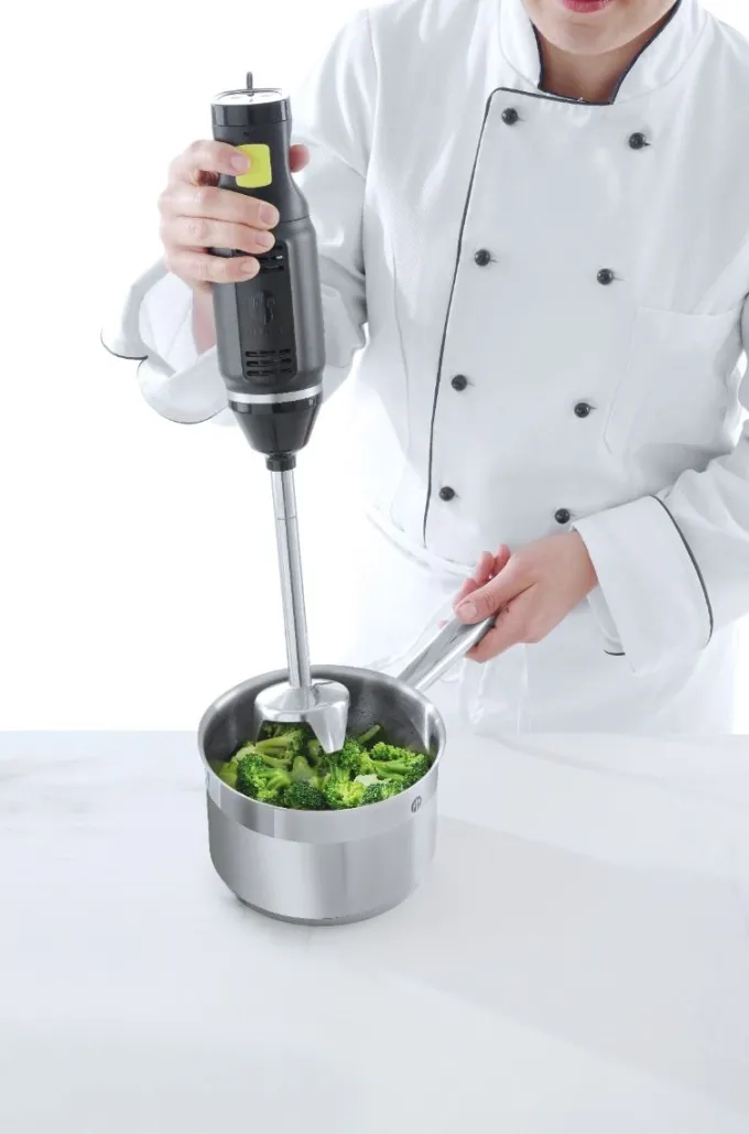 Mixeur Plongeur Blend - 1 à 8L - 6 Vitesses - Hendi