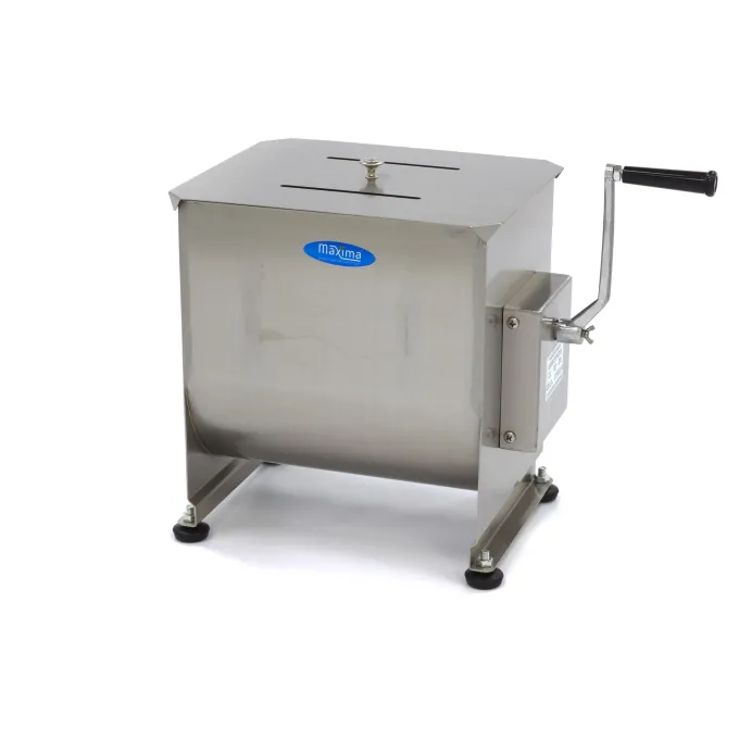 Mélangeur à Viande - 30 L - 25 kg Viande - Axle Unique - Manuel - Maxima