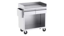 Mobilier d'Appoint pour Terrasse Avec Dosserets Latéraux - 2 Tiroirs - Distform