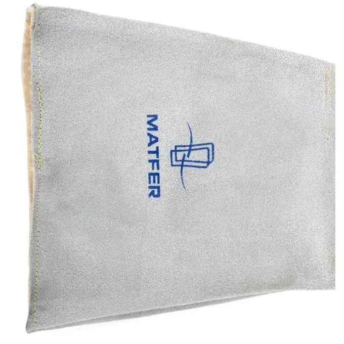 Moufles Anti-Chaleur en Cuir +250°C 420 mm - Mafter
