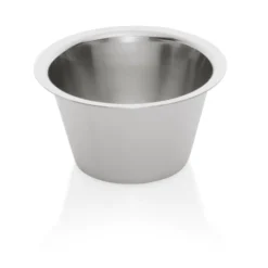 Moule à dariole en Acier au nickel-chrome H 47 mm Ø 65 mm - Lot de 12 - Was Germany