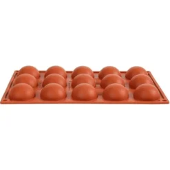 Moule à 15 Demies Sphères en Silicone - Pavoni