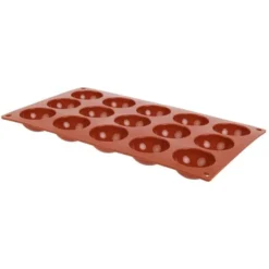 Moule à 15 Demies Sphères en Silicone - Pavoni