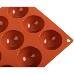 Moule à 15 Demies Sphères en Silicone - Pavoni