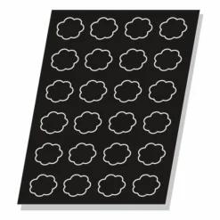 Moule Flexipan® Plaque Silicone 24 Charlottes - Pujadas