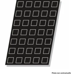 Moule Flexipan® Plaque Silicone 24 Pyramides - Pujadas