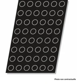 Moule Flexipan® Plaque Silicone 24 Demi-Sphères - Pujadas