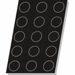 Moule Flexipan® Plaque Silicone 15 Tartes Tatin - Pujadas