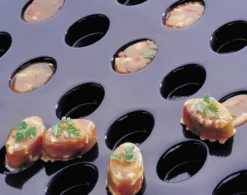 Moule Flexipan® Plaque Silicone 30 Gâteaux Ovales 70 x 50 mm - Pujadas