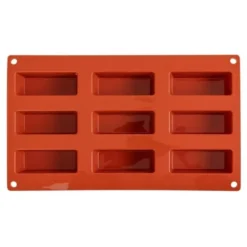 Moule à 9 Gâteaux en Silicone - Pavoni
