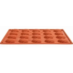 Moule à 20 Minis Madeleines Anti-Adhésif en Silicone - Pavoni