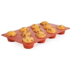 Moule à 11 Minis Muffins en Silicone - Pavoni