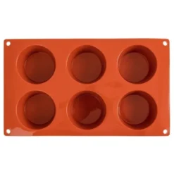 Moule à 6 Muffins en Silicone - Pavoni