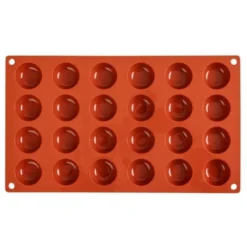 Moule à 24 Pomponnettes en Silicone - Pavoni