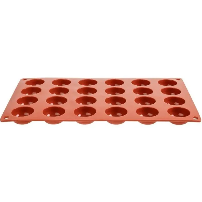 Moule à 24 Pomponnettes en Silicone - Pavoni