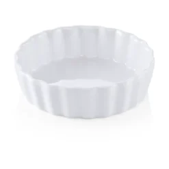 Moule à tarte en Porcelaine H 25 mm Ø 100 mm - Lot de 12 - Was Germany
