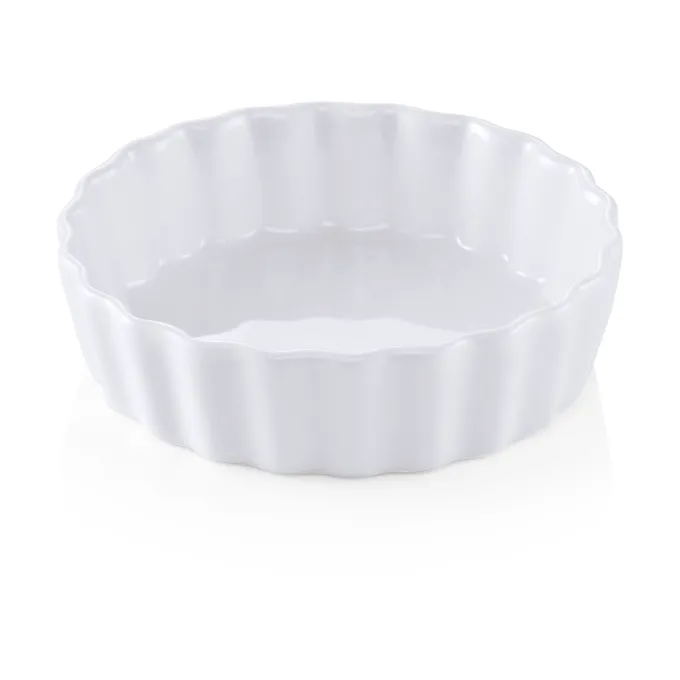 Moule à tarte en Porcelaine H 25 mm Ø 100 mm - Lot de 12 - Was Germany
