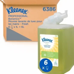 Mousse lavante fresh 1 Litres - Lot de 2 Colis de 6 - Kimberly Clark
