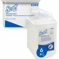 Mousse lavante 1L usage frequents parfums ecolab - Lot de 12 - Kimberly Clark