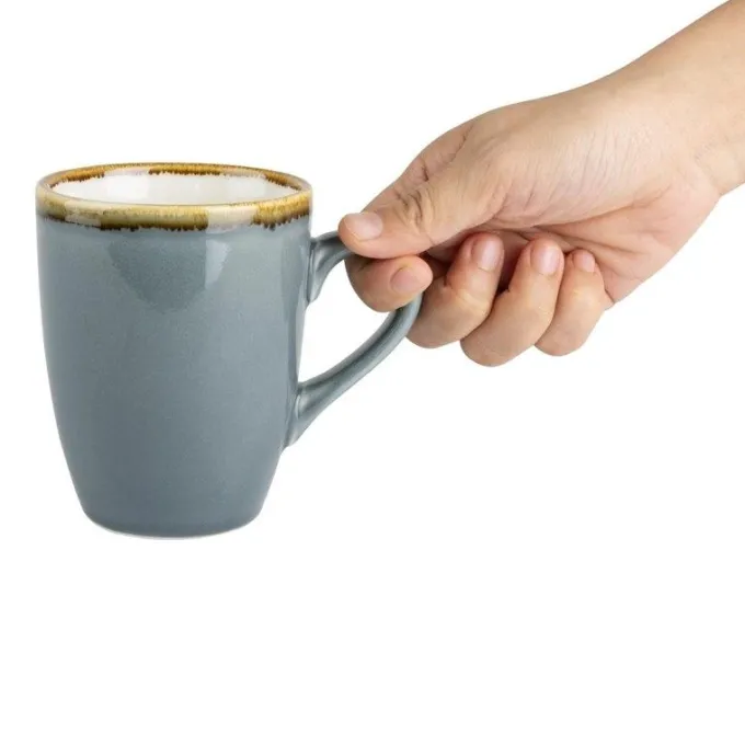 Mug couleur océan Kiln Olympia 320ml - Lot de 6