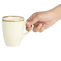 Mug couleur sable Kiln Olympia 340ml - Lot de 6