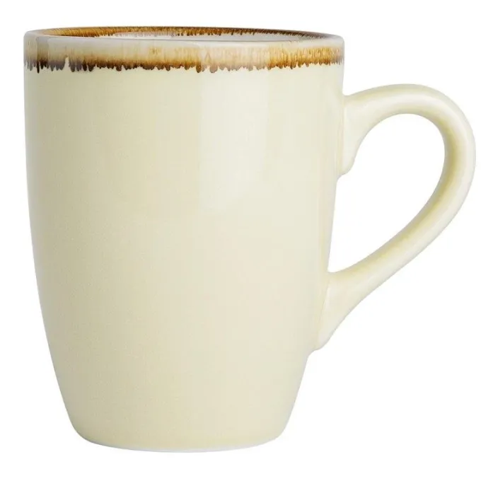 Mug couleur sable Kiln Olympia 340ml - Lot de 6
