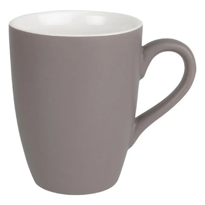 Mug Gris 320 ml - Lot de 6 - Olympia