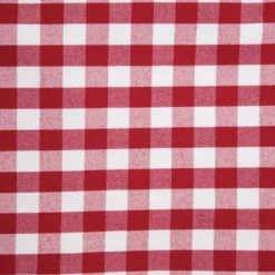 Nappe rouge et blanche 1320 x 1320 mm