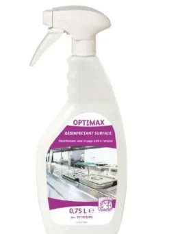Optimax désinfectant surfaces flacon de 750ml - lot de 3 Colis de 6 - Diversey
