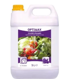Optimax Liquide Lavage Légumes - Lot de 4 Colis de 2 Bidons de 5L - Diversey