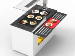 Option plateaux de profondeur 400 mm pour Buffet - Sayl