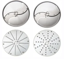 Pack 4 Disques Inox pour Trancher et Râper - Dito Sama