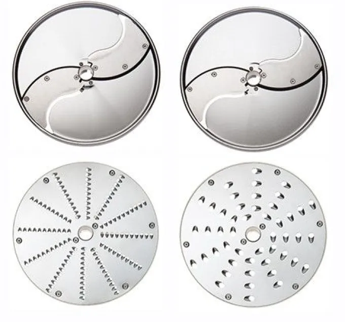 Pack 4 Disques Inox pour Trancher et Râper - Dito Sama