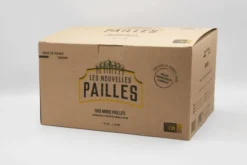 Paille Canne à Sucre Mini 14 cm x 6 mm Made in France - 12 Boîtes de 850 Pailles - Les Nouvelles Pailles