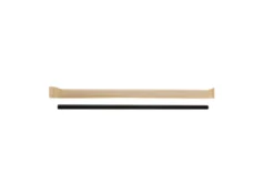 Paille en papier droite kraft 3 couches emballée individuellement Ø 0,6 x 20 cm - 6000 unités - Betik