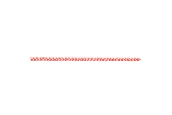 Paille en papier droite rouge et blanche 3 couches Ø 0,6 x 20 cm - 6000 unités - Betik