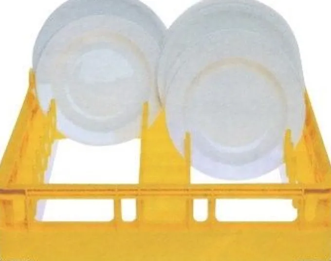 Panier carré pour 15 assiettes plates ou 12 creuses