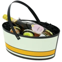 Panier Carton Ovale Vogue 36X25 Lot de 12 - Créapak
