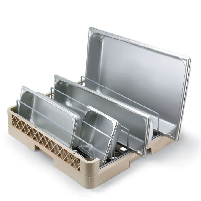 Panier de Lavage pour Plateaux et Assiettes 5 Compartiments - Pujadas