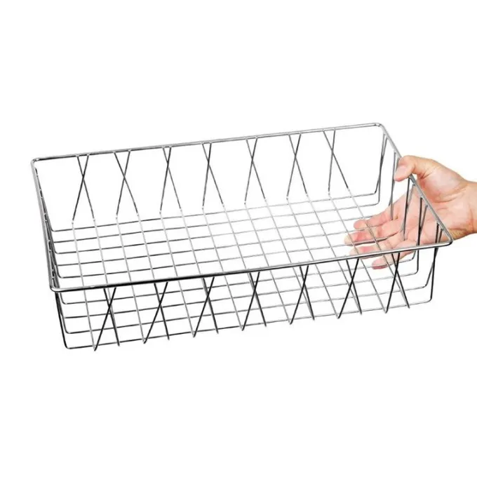 Panier de Présentation inox - Olympia H 100 mm