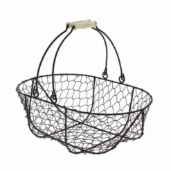 Panier Métal Antic Ovale Lot de 20 - Créapak